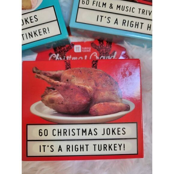 NWT Bundle Talking Tables Christmas Jokes, Cheesy Jokes, Film and Music Trivia⭐️ - Picture 4 of 5